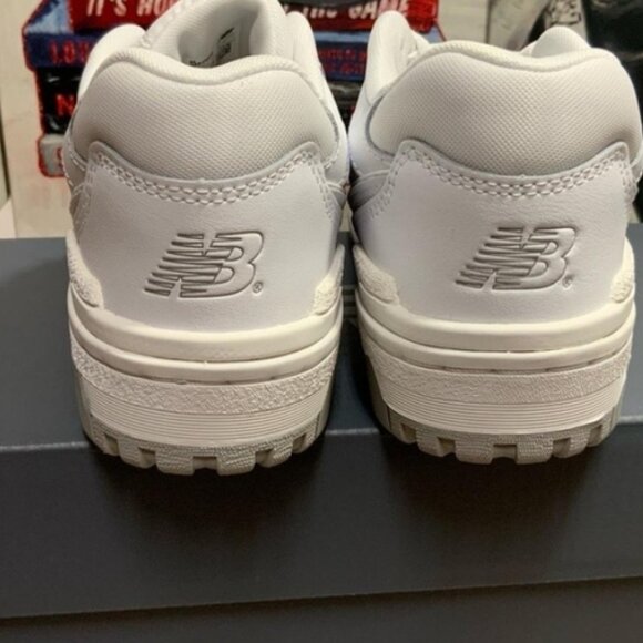 New Balance 550 White Grey GSB550PB Size 7M/8.5W - Picture 6 of 6